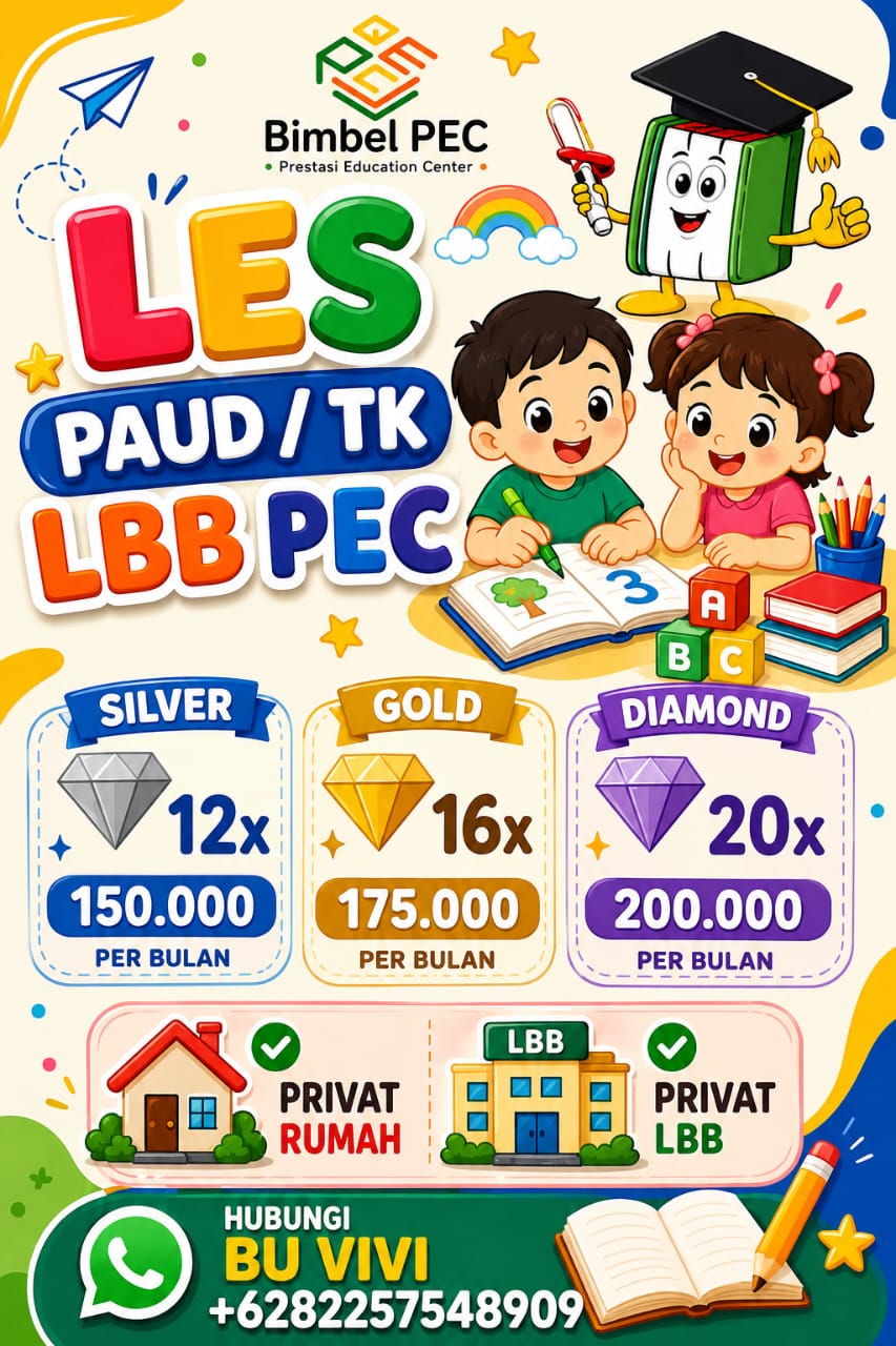 Pricelist PAUD & Taman Kanak-Kanak
